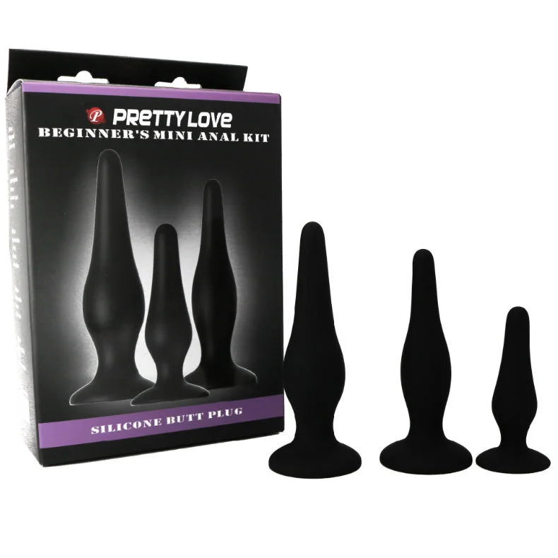 PRETTY LOVE - ANAL PLUGS SILICONE INITIATION KIT - Image 5