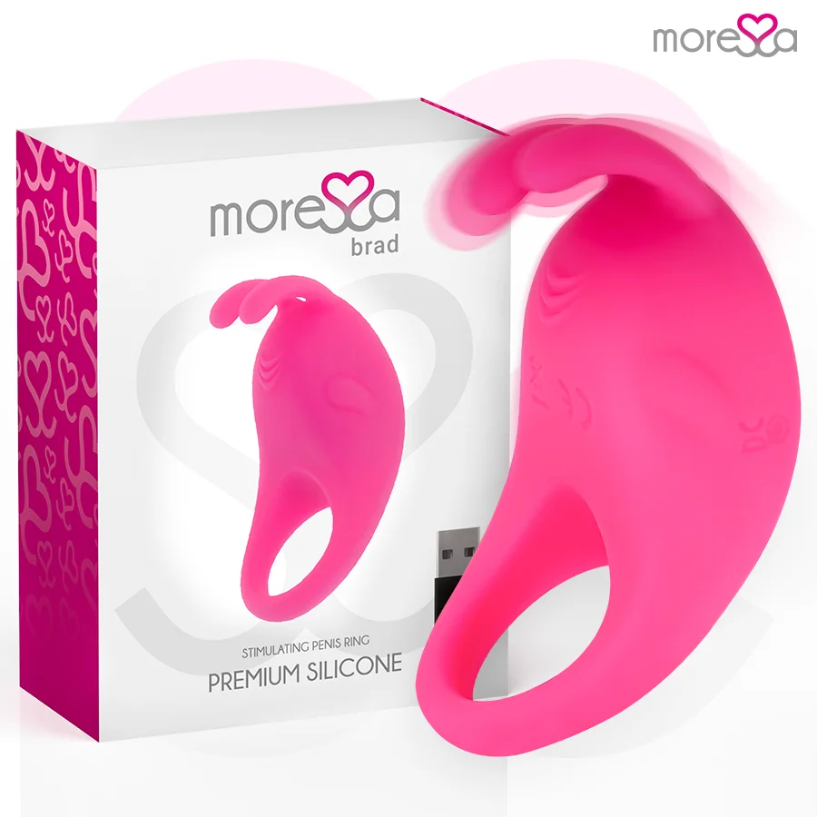Moressa - Brad Premium Silicone Rechargeable Pink