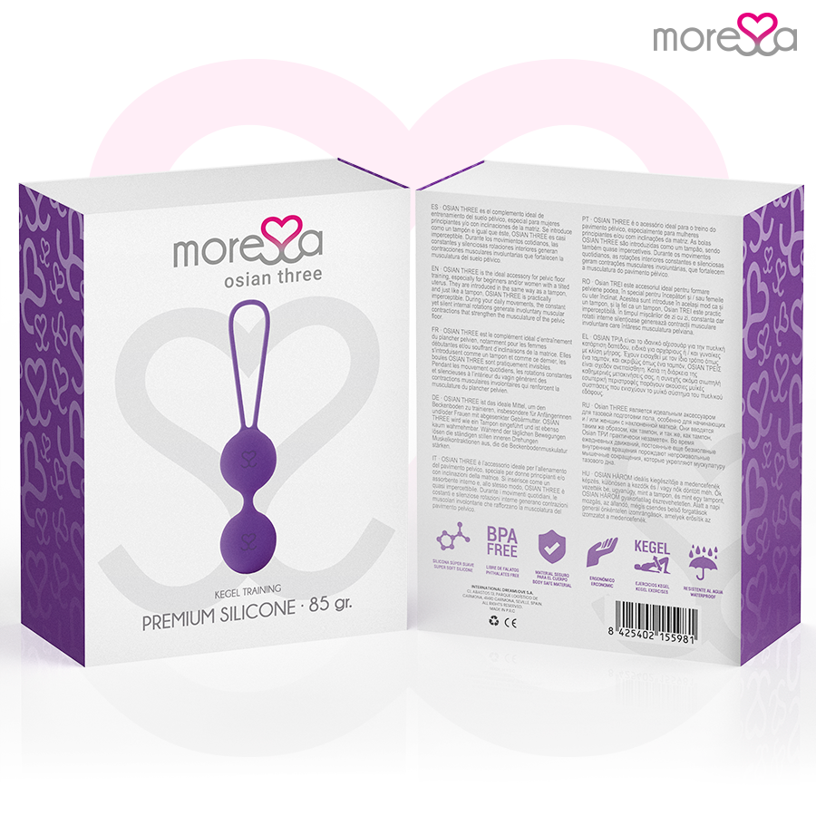 MORESSA - OSIAN TROIS SILICONE LILAS PREMIUM - Image 8
