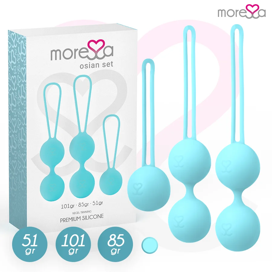 Moressa - Ensemble Osian Silicone Turquoise Premium