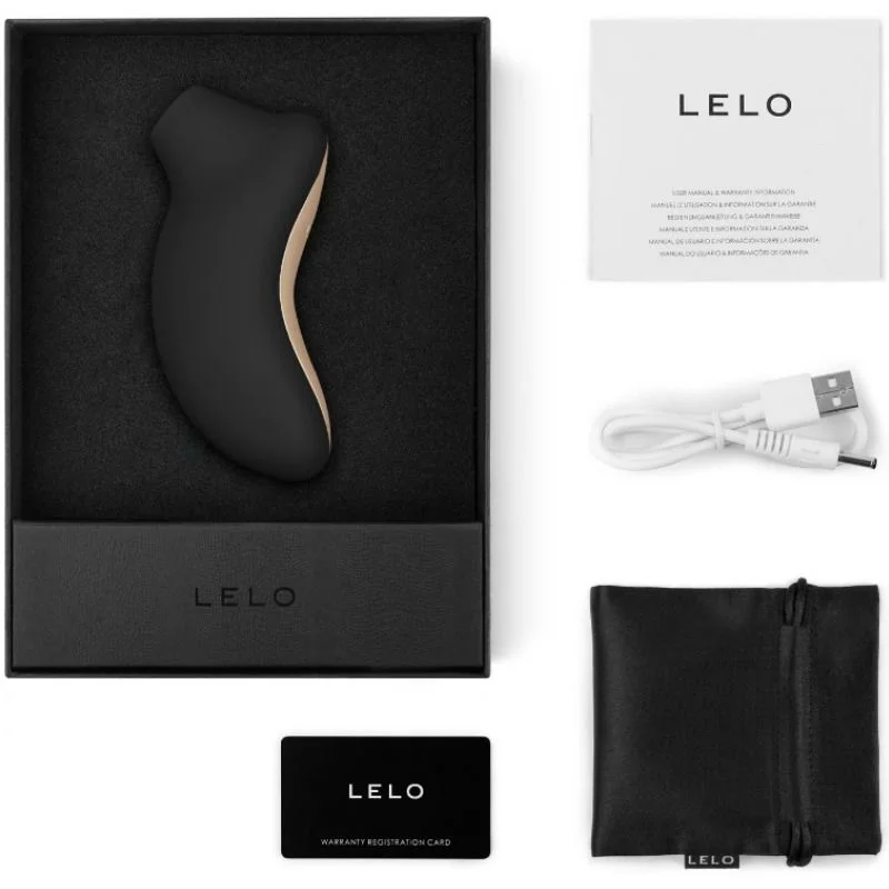 Lelo - Clitoris Stimulator Sona Cruise Black - Image 4