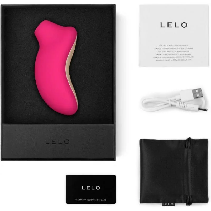 Lelo - Clitoris Stimulator Sona Fuchsia Color - Image 3