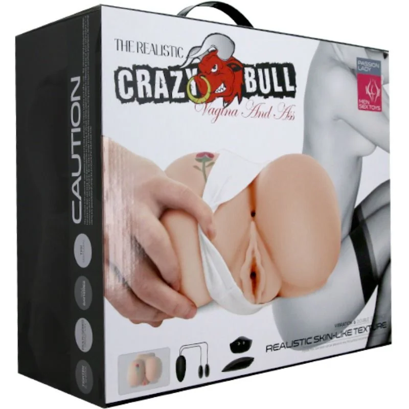 Crazy Bull - Vagina And Anus With Realistic Tattoo With Vibration - Image 12