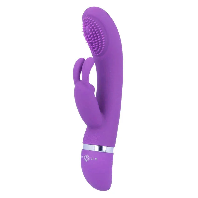 INTENSE - VIBRATEUR OSCILLANT SUSY SILICON RABBIT LILAS - Image 4