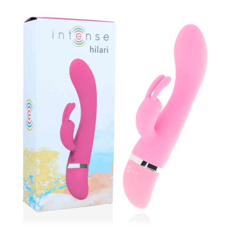 INTENSE - LUXE SILICONE VIBRATOR ROZE HILARI