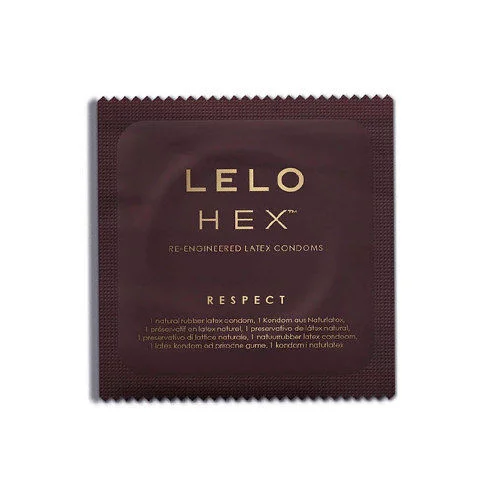 LELO HEX CONDOMS RESPECT XL 3 PACK - Image 3