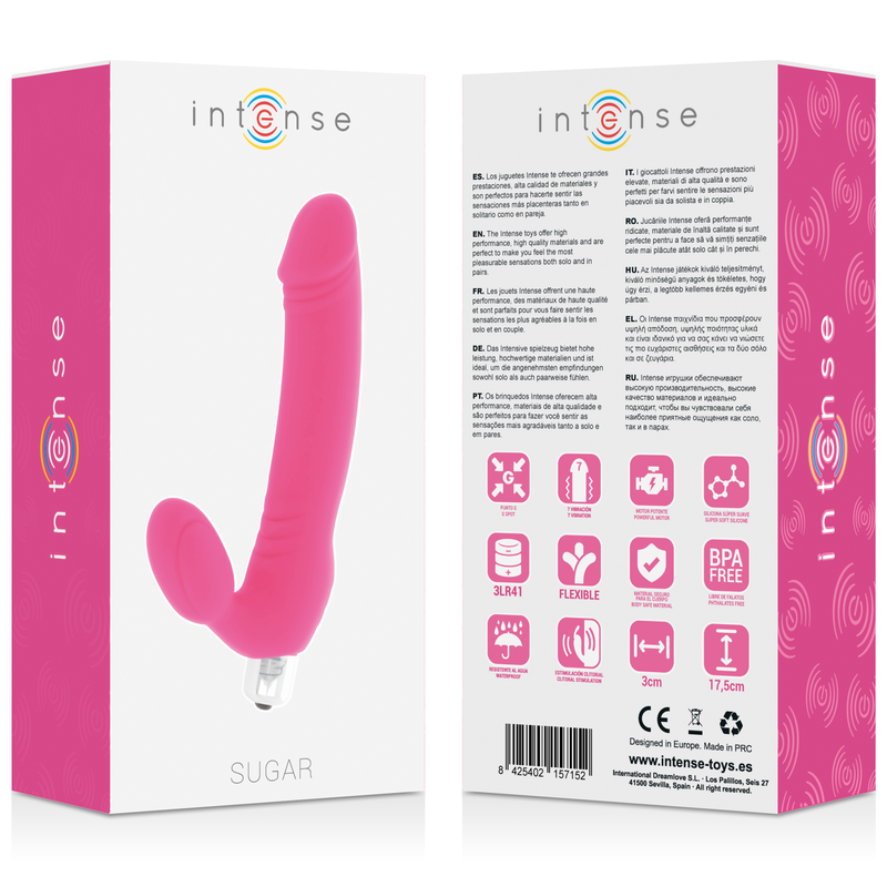 INTENSE - SUCRE SEPT VITESSES SILICONE FUSHIA - Image 7