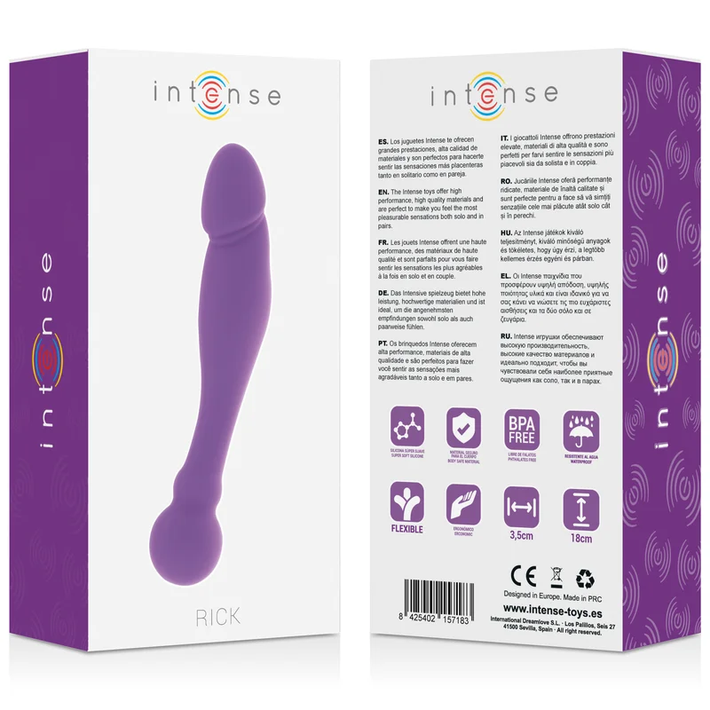INTENSE - SILICONE RICK DUAL LILAS - Image 7