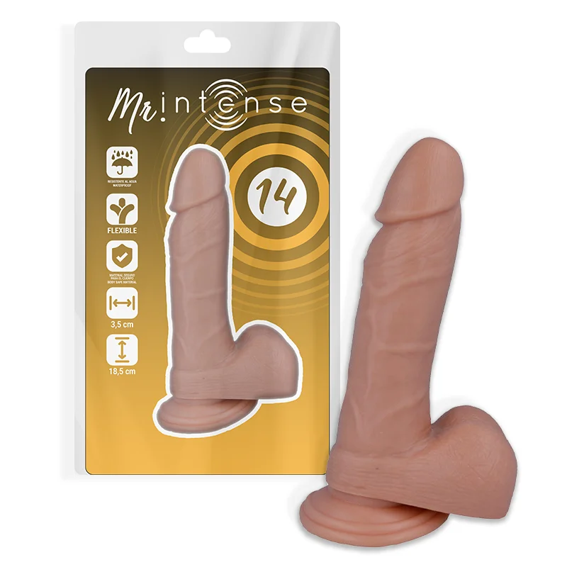 Mr Intense - 14 Realistic Cock 18.5 Cm -O- 3.8 Cm