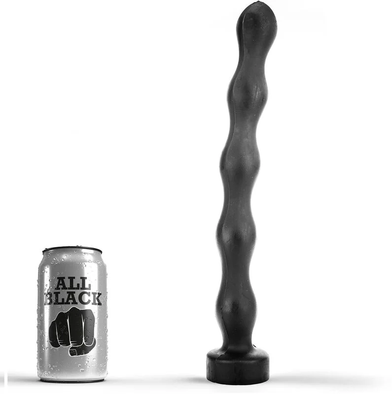 All Black - Anal Ball Plug 32 Cm