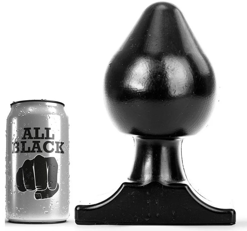 All Black - Anale Plug 19 Cm