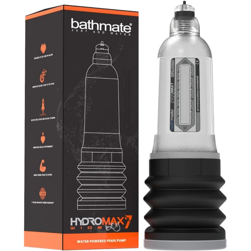BATHMATE - HYDROMAX 7 WIDE BOY X30 TRANSPARENT - Image 3
