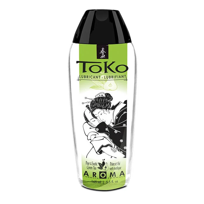 SHUNGA - GLIJMIDDEL TOKO AROMA PEREN & EXOTISCHE GROENE THEE