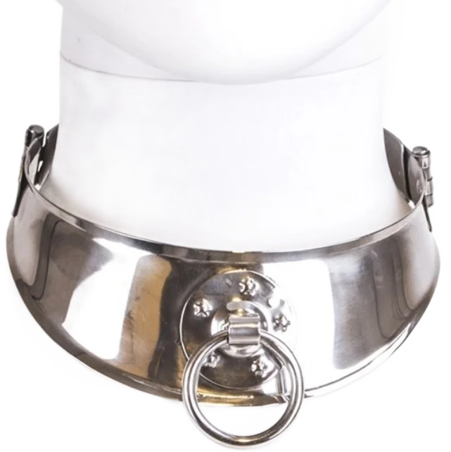 Metal Hard - Restraint Collar With Ring