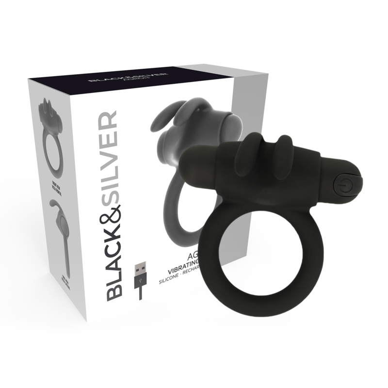Black&Silver- Bague Agron 2.O - Image 3