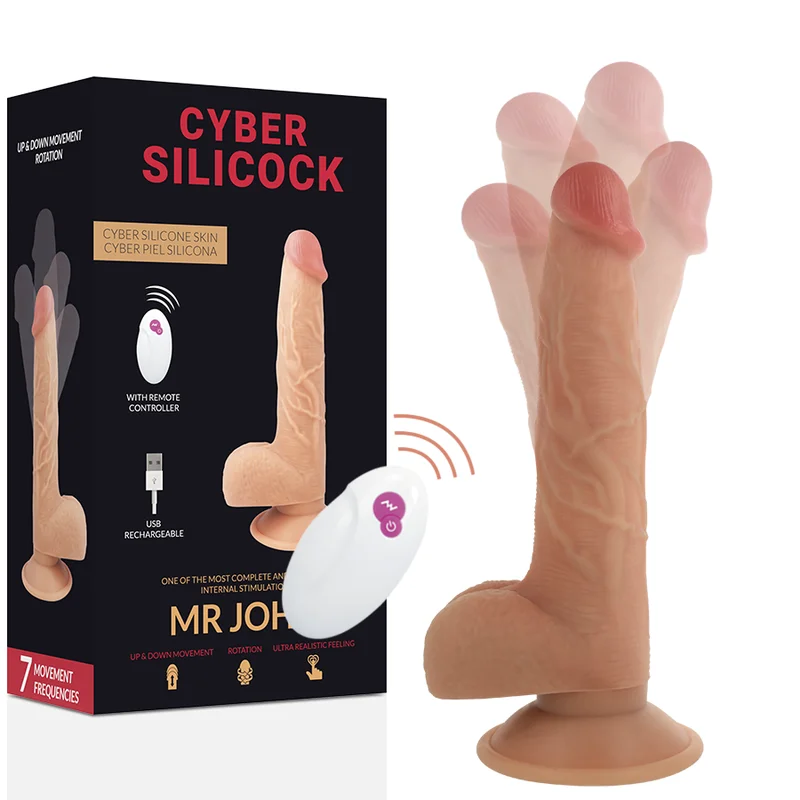 Cyber Silicock - Télécommande Réaliste Mr John 23.88 Cm -O- 4.3 Cm
