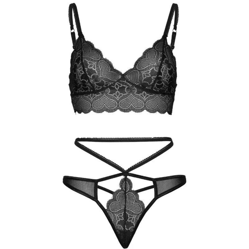 Leg Avenue - Ensemble 2 Pièces Strappy Cut G String S/M - Image 5