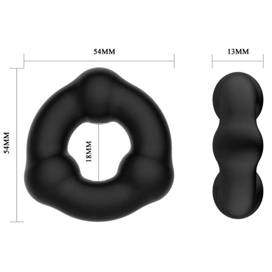 CRAZY BULL - SUPER SOFT SILICONE RING WITH NODULES - Image 7