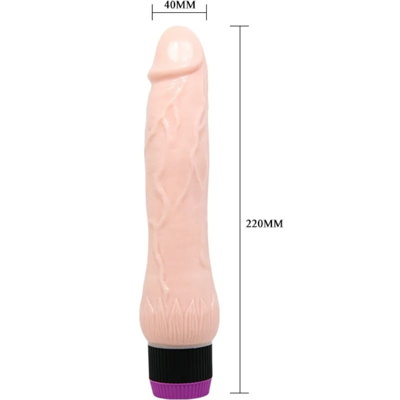 BAILE - ADOUR CLUB REALISTIC VIBRATOR WIDE BASE 22 CM - Image 4