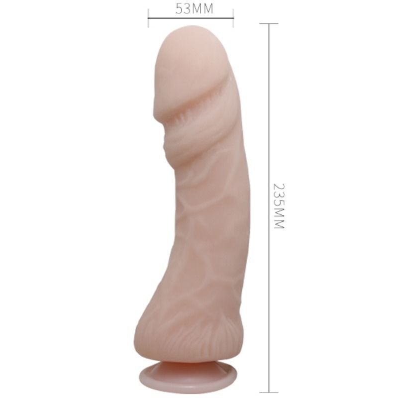 BAILE - THE BIG PENIS DILDO WITH NATURAL VIBRATION 23.5 CM - Image 7