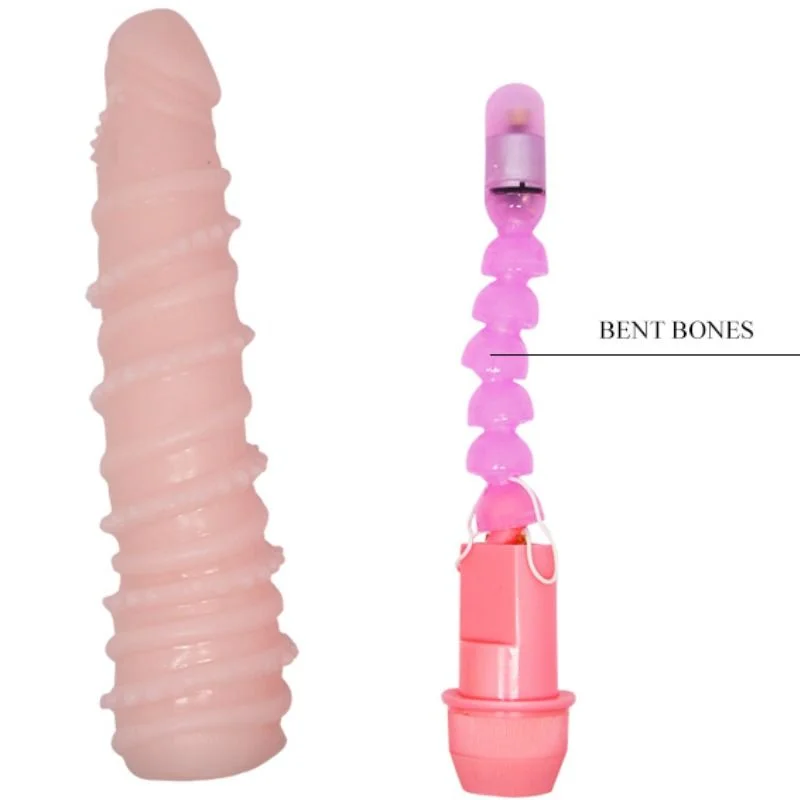 BAILE - FLEXI VIBE SENSUAL SPIRAL VIBRATOR 19.5 CM - Image 5