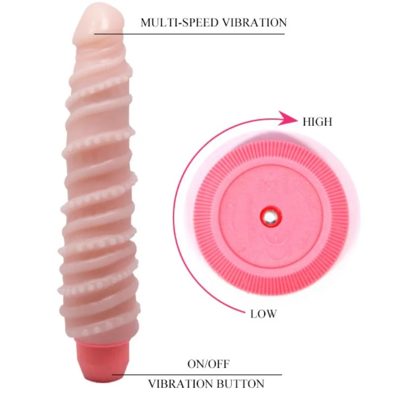 BAILE - FLEXI VIBE SENSUAL SPIRAL VIBRATOR 19.5 CM - Image 7