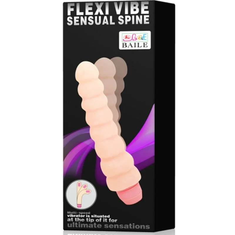 BAILE - FLEXI VIBE SENSUAL SPINE FLEXIBLE VIBRATOR 19 CM - Image 7