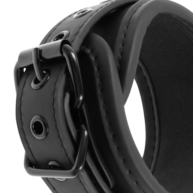 FETISH SUBMISSIVE - SET OF HANDCUFFS AND TIES WITH NOPRENE LINING - Image 9