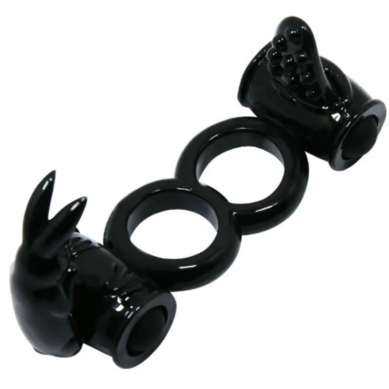 Baile - Sweet Ring Double Ring With Double Rabbit