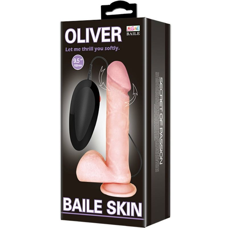 Baile - Realistische Vibrator Oliver Met Rotatiefunctie - Image 4