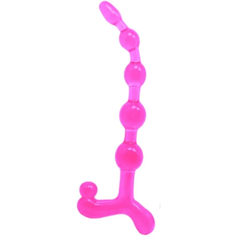 BAILE - BENDY TWIST PINK ANAL BALLS - Image 2