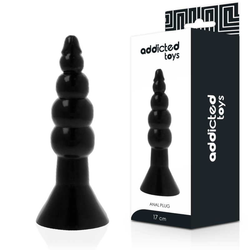 Addicted Toys - Plug Anal 17 Cm Noir - Image 3