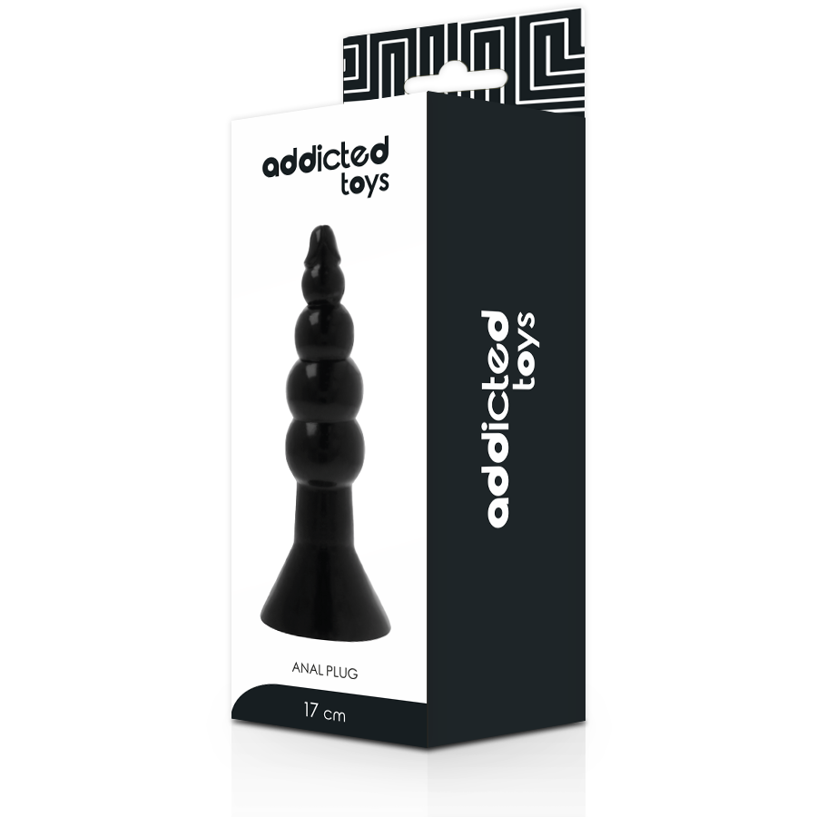 Addicted Toys - Plug Anal 17 Cm Noir - Image 4