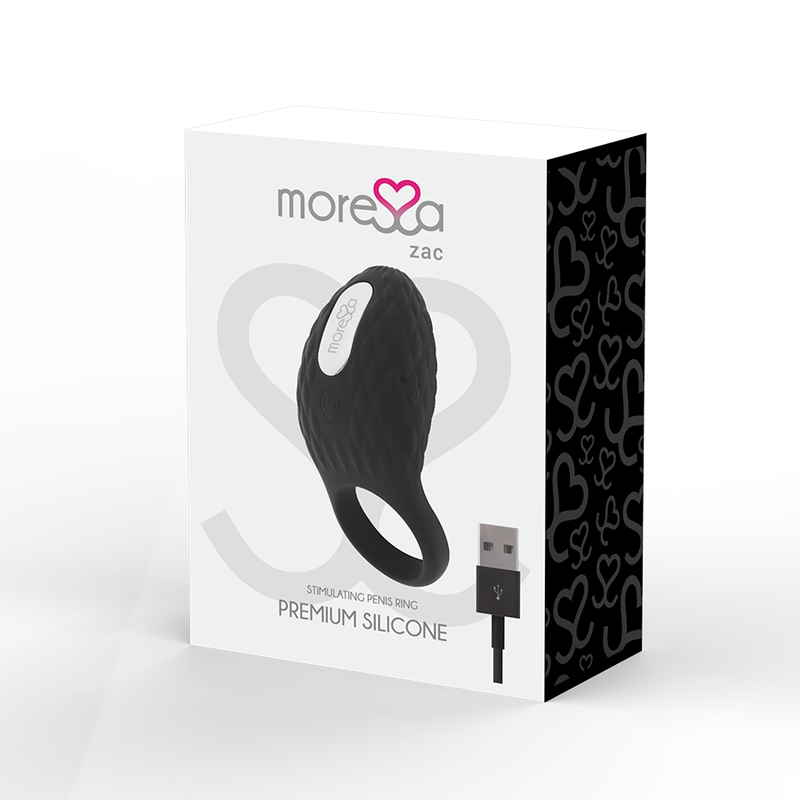 MORESSA ZAC PREMIUM RECHARGEABLE VIBRATING RING - Image 4