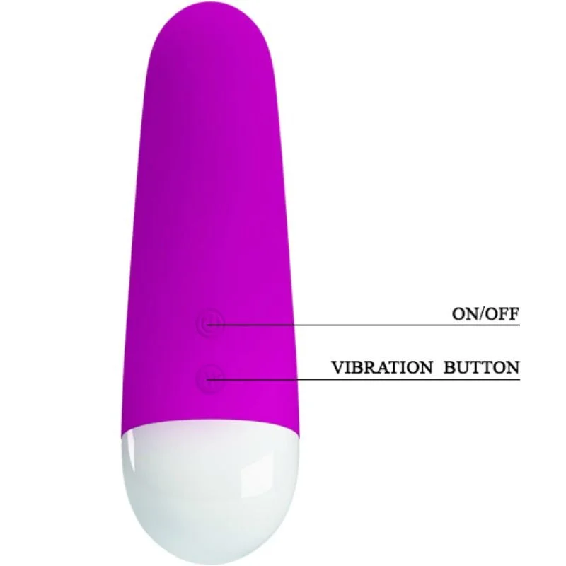 Pretty Love - Mini Vibrateur Luther 30 Modes De Vibration - Image 5
