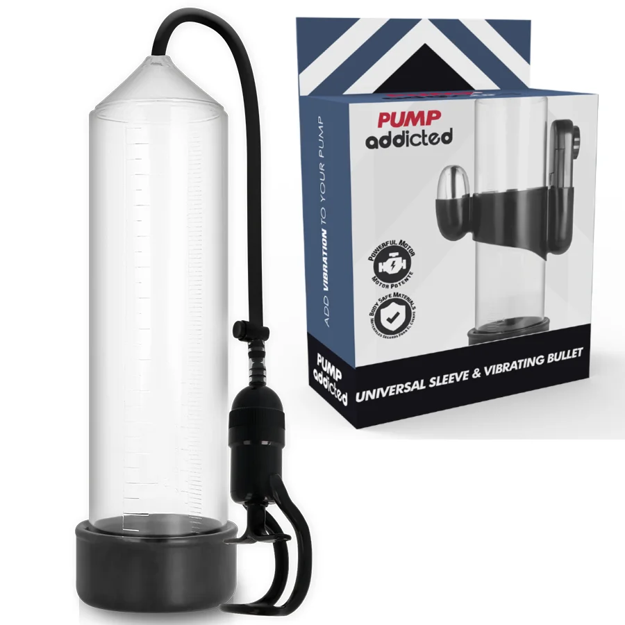 Pump Addicted - Vibrateur Transparent Rx5