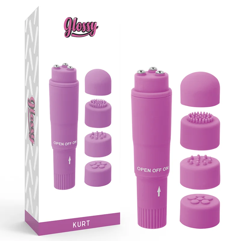 Glossy - Pocket Massager Kurt Violet