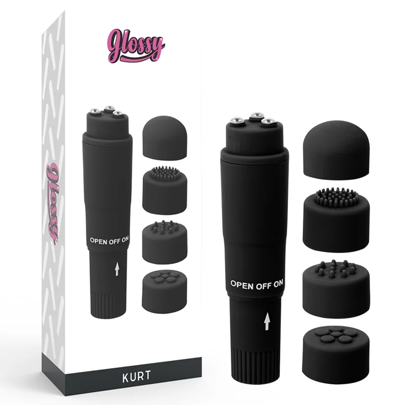 Glossy - Pocket Massager Kurt Zwart