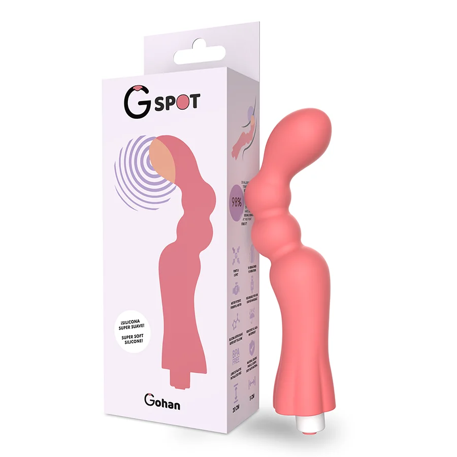 G-Spot - Gohan Vibrator Rood Licht