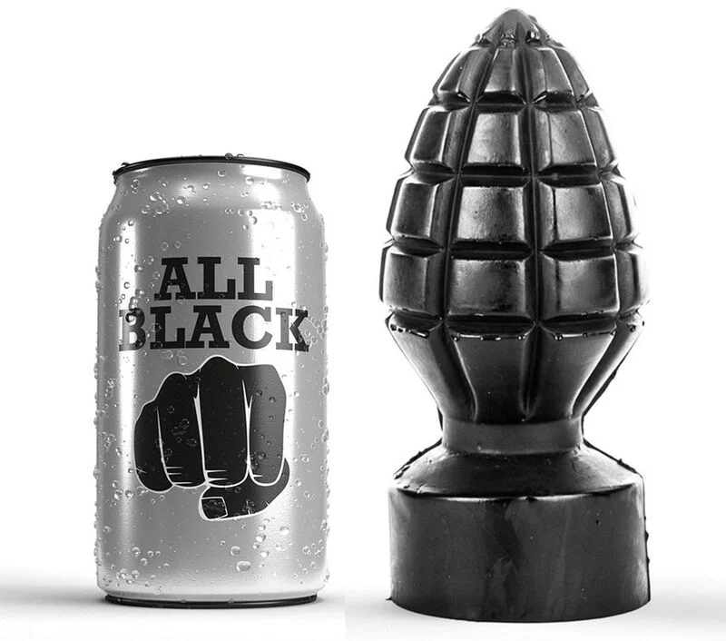 All Black - Anale Plug 14 Cm