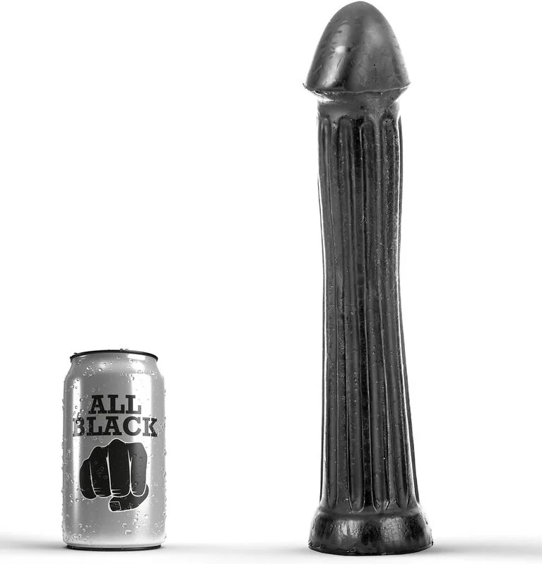 All Black - Gode Plug 31 Cm