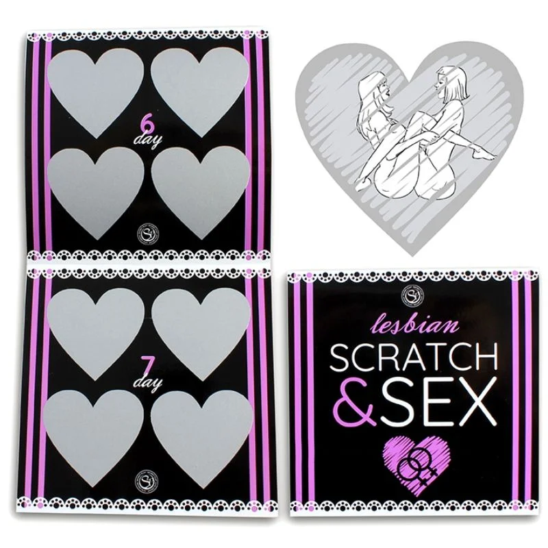 SECRETPLAY - SCRATCH & SEX GAME FOR COUPLES LESBIAN POSITIONS (ES/EN/FR/PT/DE) - Image 3
