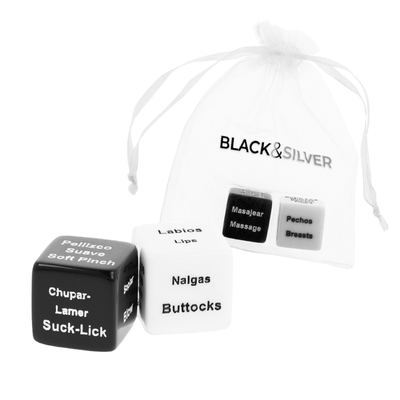 BLACK&SILVER - DÉS POUR COUPLES ES/EN - Image 3