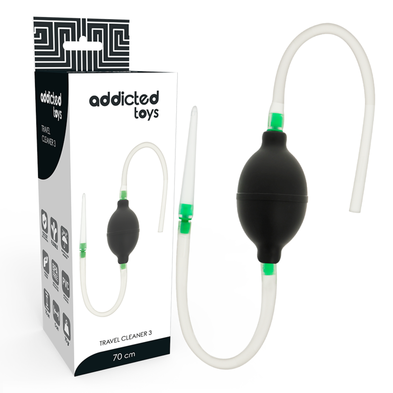 ADDICTED TOYS - BLACK ENEMA SET - Image 3