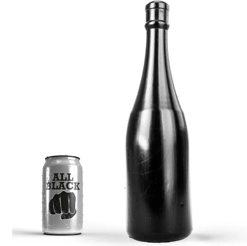 All Black - Anale Fles 34,5 Cm