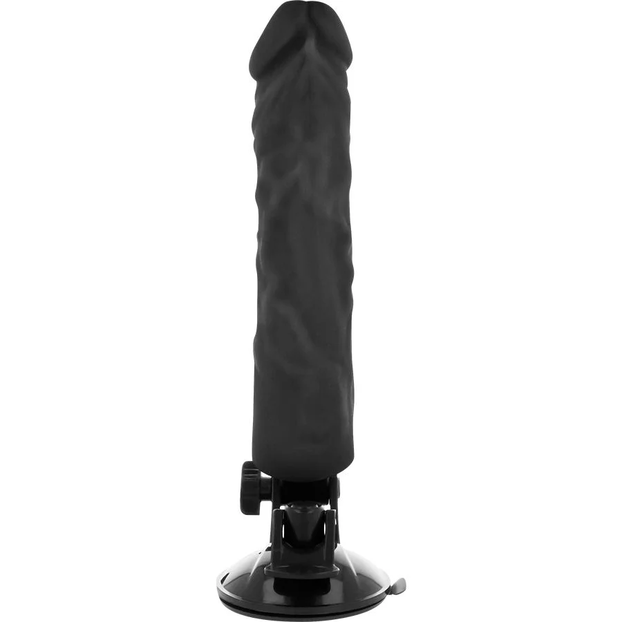 BASECOCK - REALISTIC VIBRATOR REMOTE CONTROL BLACK 21 CM -O- 4 CM - Image 4
