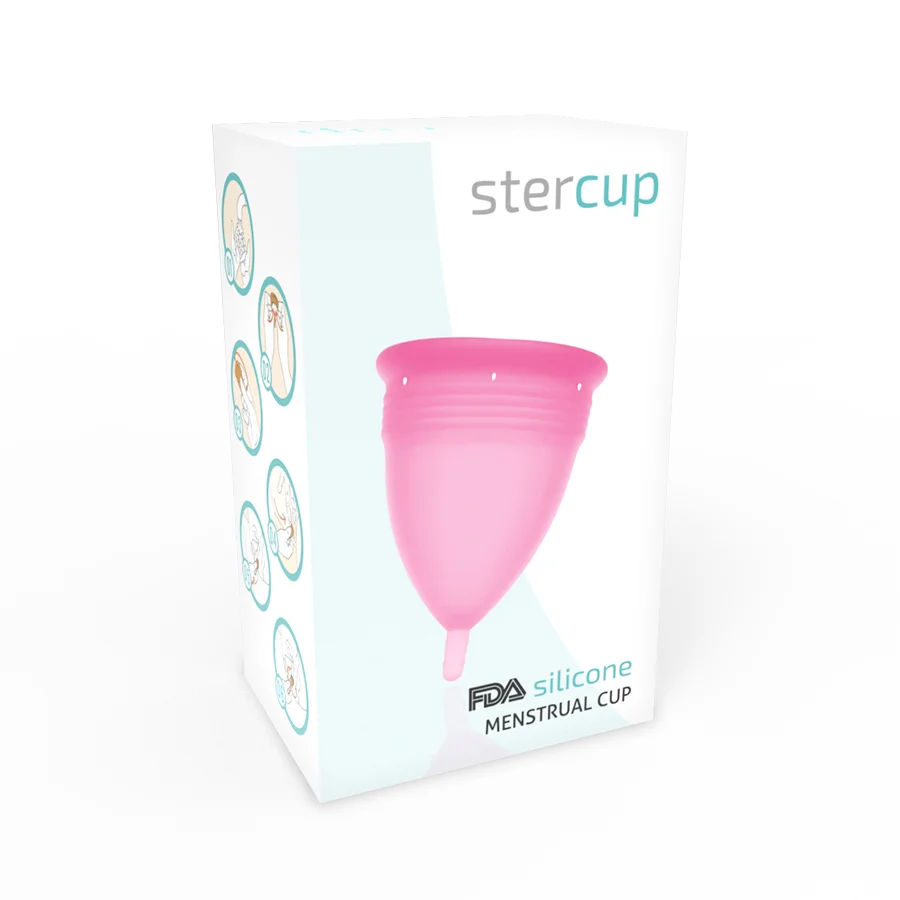 STERCUP - FDA SILICONE MENSTRUAL CUP PINK - Image 6