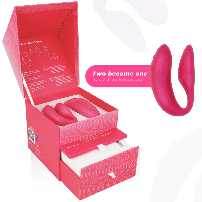 WE-VIBE - CHORUS VIBRATOR FOR COUPLES WITH SQUEEZE CONTROL PINK - Image 8