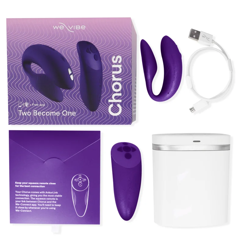 We-Vibe - Chorus Vibrator For Couples With Lilac Squeeze Control - Image 6