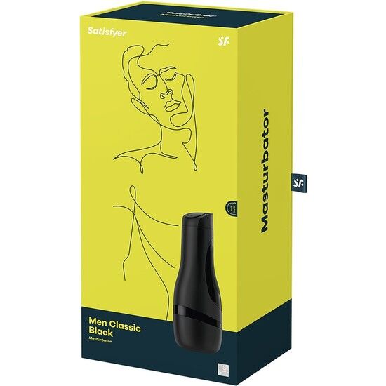 SATISFYER - MASTURBATEUR HOMME CLASSIQUE NOIR - Image 3